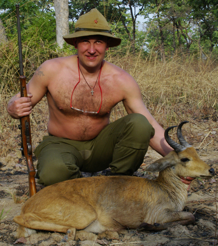 Охота в Африке на Редунку Нигерийскую (Тростникового Козла)